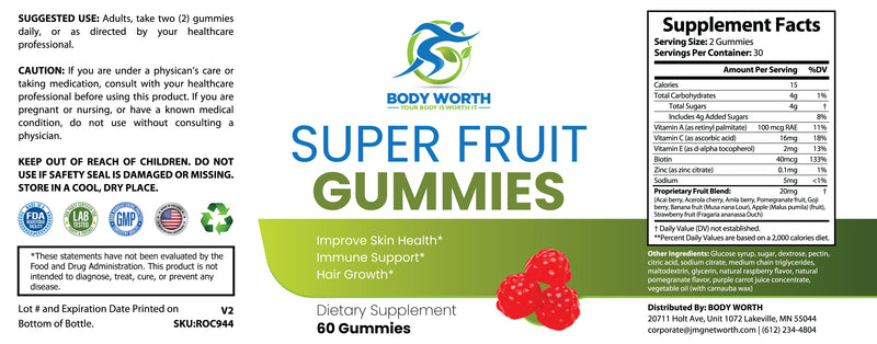 Super Fruit Gummies